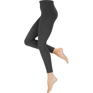 Calzera Thermo Legging - Seamless - Dames Naadloze Thermo Legging - Warme Leggings - Thermische Legging - Gevoerde Leggings - Grijs - Maat M/L 40/42