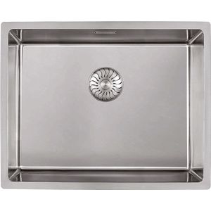 Caressi Basic Line spoelbak 50x40cm RVS CABLPP50R10
