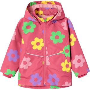 NAME IT NMFMAXI JACKET FLOWER DOT Meisjes Jas - Maat 104