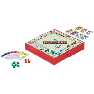 Hasbro Reis Monopoly - Compacte versie voor 2-4 spelers vanaf 8 jaar