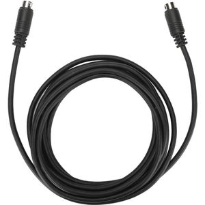 9 pins Mannelijk Naar 9 pins Mannelijk Geluidsinvoerkabel Professionele Mini Din 9PIN kabel voor Mediacenterontvanger Luidspreker 8ft met PVC draad Zuurstofkoperdraad