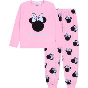 Roze, girly pyjama met lange mouwen Minnie Mouse DISNEY / 7-8 jaar 128 cm