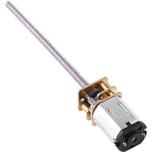 Transmissiemotor DC6V Reductiemotor N20 met Lange Schroefdraad M3 x 55 mm (30 omw/min)