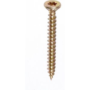 Intergard Spaanplaatschroeven geelverzinkt TORX 3.5x30mm