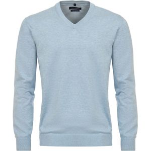 Casa Moda - Pullover V-Hals Lichtblauw - Heren - Maat M - Regular-fit
