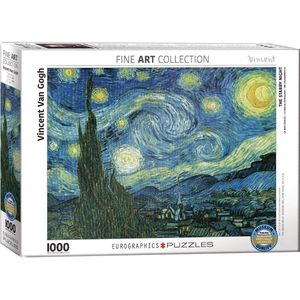 Eurographics Starry Night - Vincent van Gogh (1000)