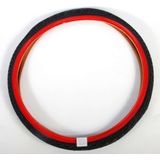 Buitenband 24 inch rood zwart