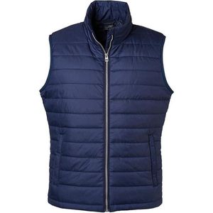 James and Nicholson Heren Waterafstotend Gewatteerd Vest (Marine)