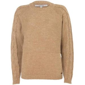 Moscow Cable Sweater - Bruin - Maat XL
