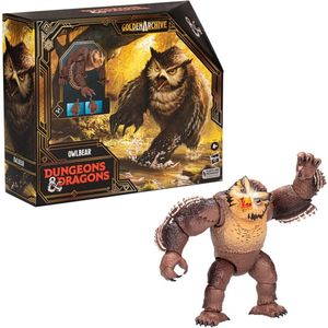 Hasbro Dungeons & Dragons - Golden Archive Owlbear 21 cm Actiefiguur - Multicolours