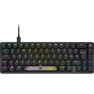 Corsair K65 Pro Mini - 65% Optisch Gaming Toetsenbord - Azerty - Zwart