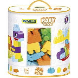 Wader Bouwblokken Baby Blocks Junior 100-delig