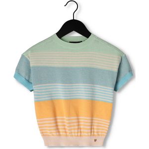 Nono Kes Dropped Sleeve S/sl Tops & T-shirts Meisjes - Shirt - Mint - Maat 104