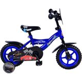 Volare Power Kinderfiets - Jongens - 10 inch - Blauw - Doortrapper