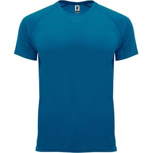 Maanlicht Blauw unisex sportshirt korte mouwen Bahrain merk Roly maat S