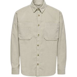 ONLY&SONS - ONSALP RLX 2PKT WASHD CORD LS SHIRT NOOS - Heren - Overhemden