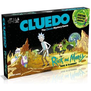 Cluedo Rick And Morty - EN | Strategisch gezelschapsspel | 2-6 spelers | Leeftijd 17-99 | Speelduur 60 minuten