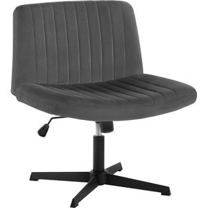 Rootz Velvet Executive Chair - Bureaustoel - Draaistoel - Verbeterd comfort - Flexibel ontwerp - Robuuste constructie - 63 cm x 87,5 cm x 65 cm