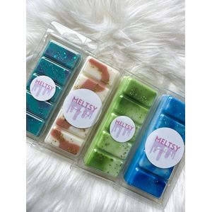 Meltsy The Fresh Bundle | Snap Bar Wax Melts | Voordeelverpakking van 4 stuks
