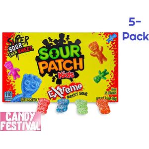 Sour Patch Extreme 5-Pack - Amerikaans Snoep - Zuur snoep