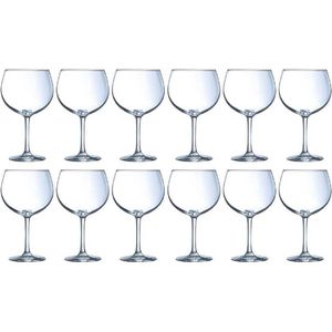 12x Cocktailglazen/gin-tonicglazen 700 ml - 70 cl - Cocktail glazen - Cocktails drinken - Cocktailglazen van glas