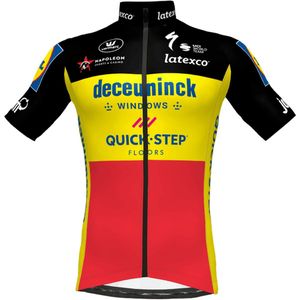 Deceuninck Quick-Step Vermarc 2021 Belgisch Kampioen Korte Mouwen Aero SP.L Maat XL