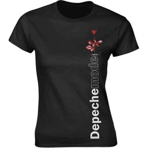 Depeche Mode - Violator Side Rose Dames T-shirt - XL - Zwart