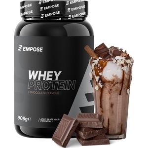 Empose Nutrition Whey Protein - Proteine Poeder - Eiwitpoeder - Eiwitshakes - Chocolade - 908 gram - 30 doseringen