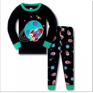 Kinder Pyjama set |Rocket | Maat 4T | 98/104| 100% katoen