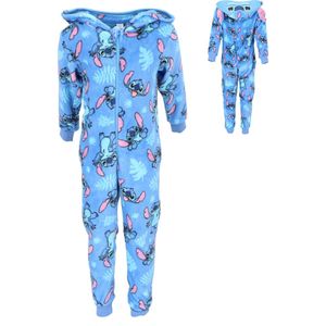 Lilo & Stitch Coral-Fleece Onesie