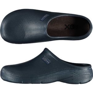 Klompen Dames - Tuinklompen Dames Blauw - Navy - Maat 40 - Tuinschoenen - Slippers Dames - Clogs Dames - Instappers Dames - Werkklompen