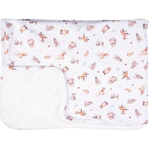 Wrendale Babydeken - 'Little Forest' Woodland Animal Baby Blanket