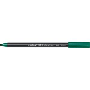 edding-1255 kalligrafie pen flesgroen 1ST 3,5 mm / 4-125535-025