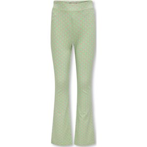 ONLY KOGPAIGE FLARED AOP PANT CS PNT Meisjes Broek - Spring BouquetAOP:Graphic - Maat 152