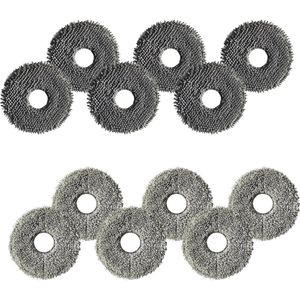 Vervangende dweilpads voor Dreame L10s Pro Ultra Heat L10 Ultra- Prime- Dreamebot L10s Plus L10s Pro Gen 2 L20 Ultra - microvezel- chenille wisdoeken - reserveonderdelen