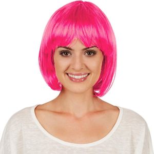 dressforfun - Bob pink - verkleedkleding kostuum halloween verkleden feestkleding carnavalskleding carnaval feestkledij partykleding - 303645