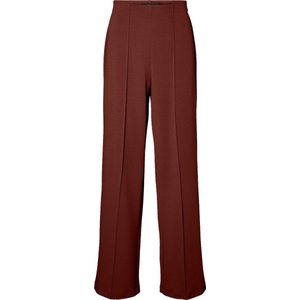 Vero Moda Broek Vmbecky Hw Wide Pull On Pant Noos 10257168 Fired Brick Dames Maat - W25 X L34