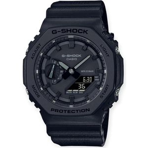 Casio G-Shock Remaster GA-2140RE-1AER Horloge - Kunststof - Zwart - Ø 44 mm
