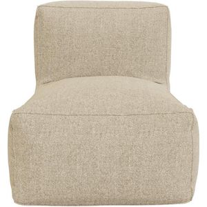 Vente-unique Tuinfauteuil van stof - Beige - NOUMARA van MYLIA