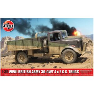1:35 Airfix 1380 WWII British Army 30-Cwt 4x2 GS Truck Plastic Modelbouwpakket