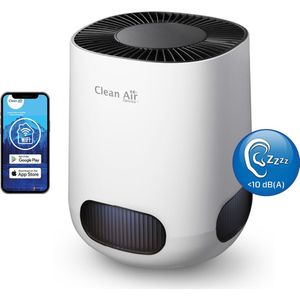 Clean Air Optima® CA-502 Desktop Smart - Intelligente HEPA Ionisator Luchtreiniger - 360° Airflow - Extreem stil met sleepmode! <10dB(A)!