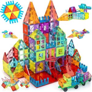 GILA Magnetisch Speelgoed 120 Stuks - Magnetic Tiles - Constructie Speelgoed - Magnetische Tegels - Montessori Speelgoed