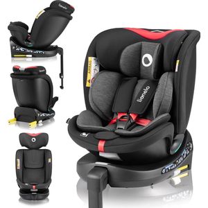 Lionelo Navy - i-Size Autostoeltje - Draaibare - 360° EasyTurn - ISOFIX 40-150cm - Groep 0-1-2-3