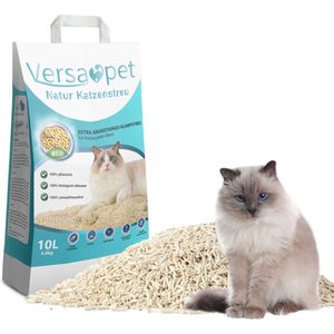 Versapet Plantaardig Kattenbakvulling Klontvormend - Bio Kattenbakvulling - Kattengrit Gft - 4.6kg