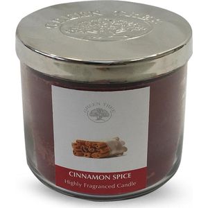 Green Tree Geurkaars Cinnamon Spice (400 gram)