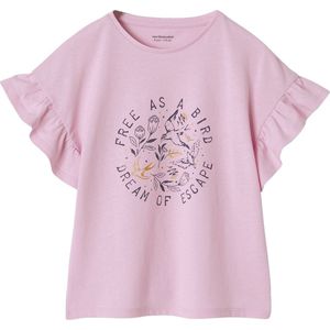 Vertbaudet Meisjesshirt met korte mouwen en stroken