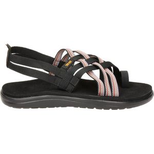 Teva Voya Strappy dames sandaal - Zwart multi - Maat 40