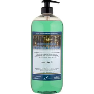Douchegel Siberische Dennen 1 liter - met gratis pomp - Showergel