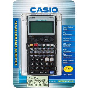 Casio FX-5800 P - Wetenschappelijke rekenmachine