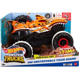 Hot Wheels Monster Trucks Unstoppable Tiger Shark - Raceauto